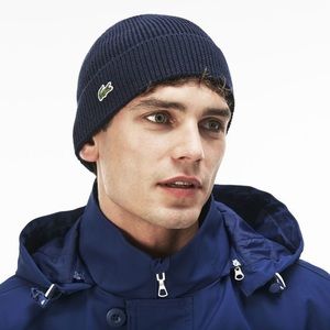 lacoste classic beanie